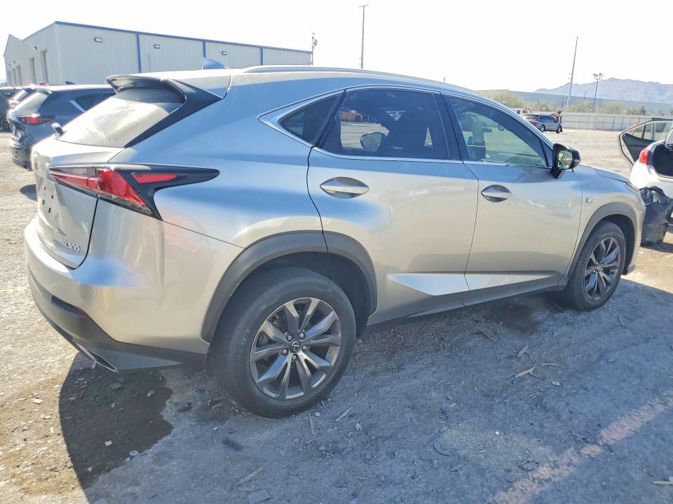 2018 Lexus Nx VIN JTJYARBZXJ2092642 COPART salvage auction — FRONT END, Nv - Salvage Title, sold $5,900 on 2026-07-30 (photo 3)