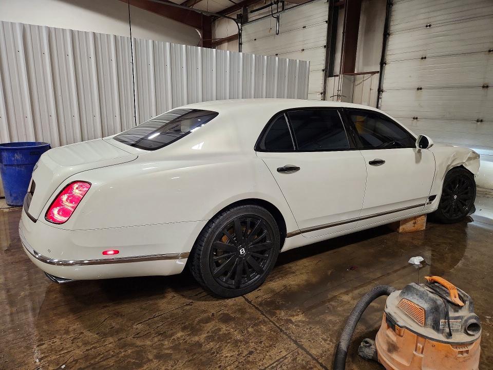 2016 Bentley Mulsanne VIN SCBBF7ZH3GC002569 COPART salvage auction — FRONT END, Pa - Certificate Of Salvage, sold $20,100 on 2026-07-28 (photo 3)