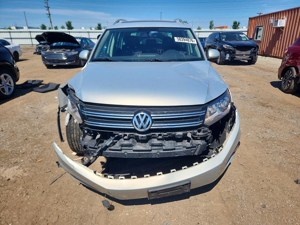 2014 Volkswagen VIN WVGBV3AX5EW619135 COPART salvage auction — FRONT END, IL - SALVAGE CERTIFICATE, sold $2,550 on 2026-07-30 (photo 5)