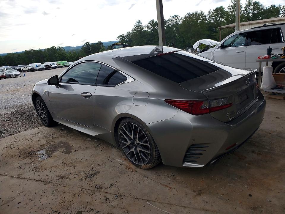 2016 Lexus Rc VIN JTHHA5BC5G5003220 COPART salvage auction — FRONT END, AL - CERTIFICATE OF TITLE, sold $5,100 on 2026-07-16 (photo 2)