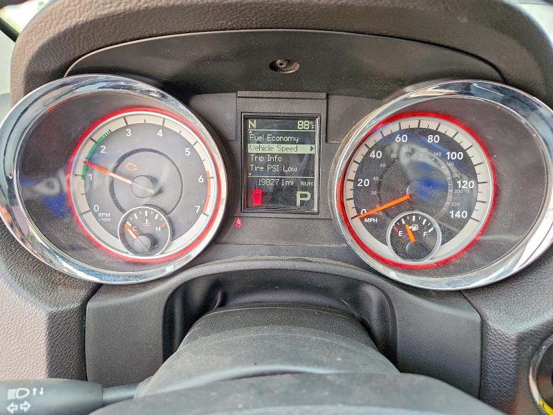 2012 Dodge Durango VIN 1C4SDHCT3CC308137 COPART salvage auction — FRONT END, Tx - Certificate Of Title, sold $1,850 on 2026-08-12 (photo 9)