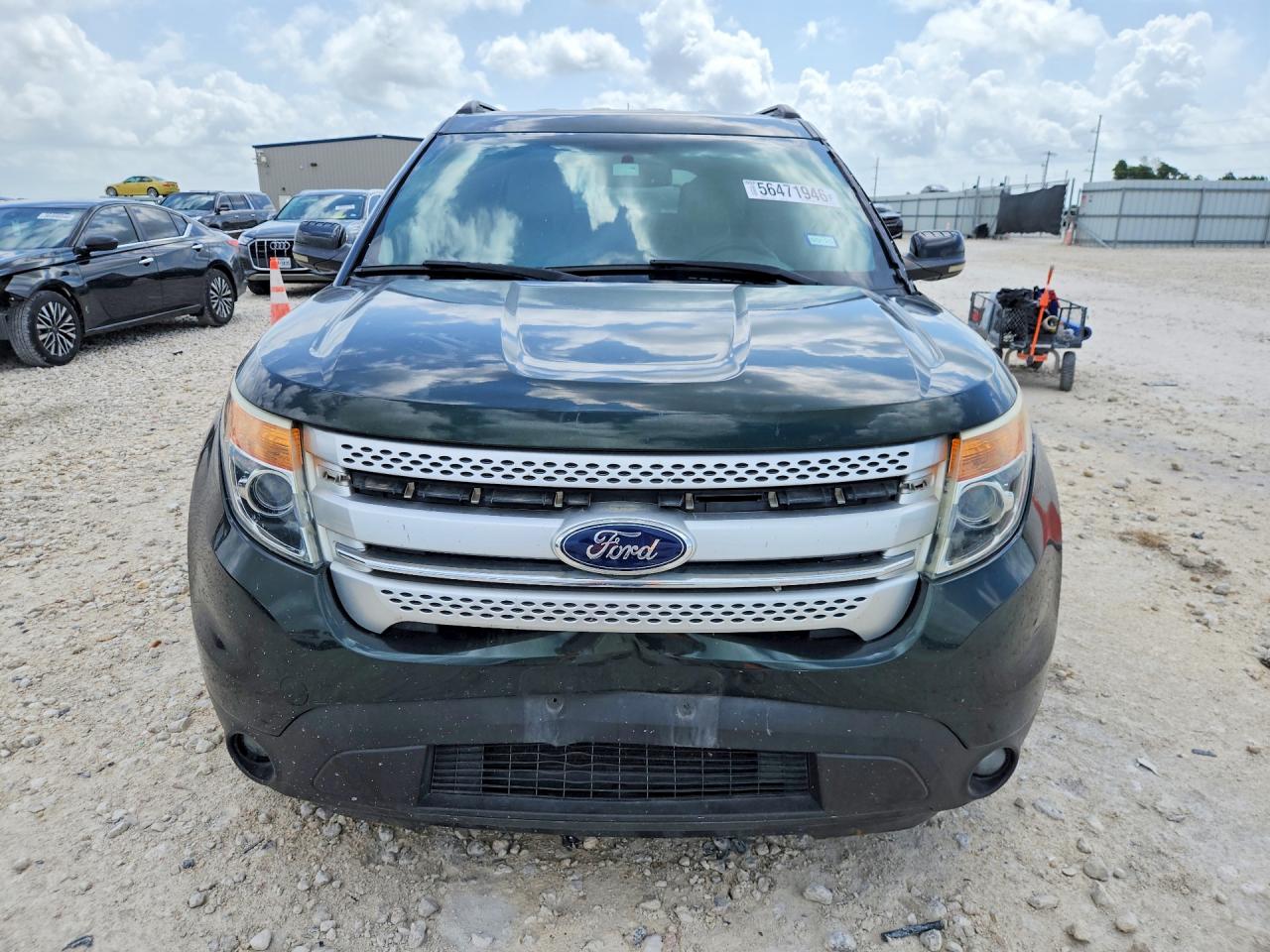 2013 Ford Explorer VIN 1FM5K7D90DGA04057 COPART salvage auction — Front End, TX - SALVAGE VEHICLE TITLE, sold $1,450 on 2026-07-09 (photo 5)