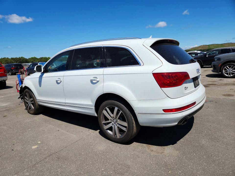 2015 Audi Q7 VIN WA1LGAFE9FD014671 COPART salvage auction — FRONT END, Ny - Mv-907A Salvage Certificate, sold $2,500 on 2026-07-06 (photo 2)