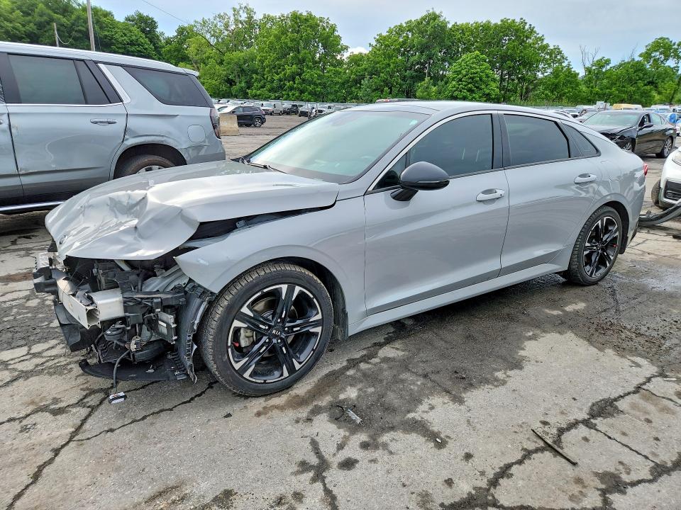 2021 Kia K5 VIN 5XXG64J26MG030614 COPART salvage auction — FRONT END, Ny - Mv-907A Salvage Certificate, sold $6,700 on 2026-07-16 (photo 1)