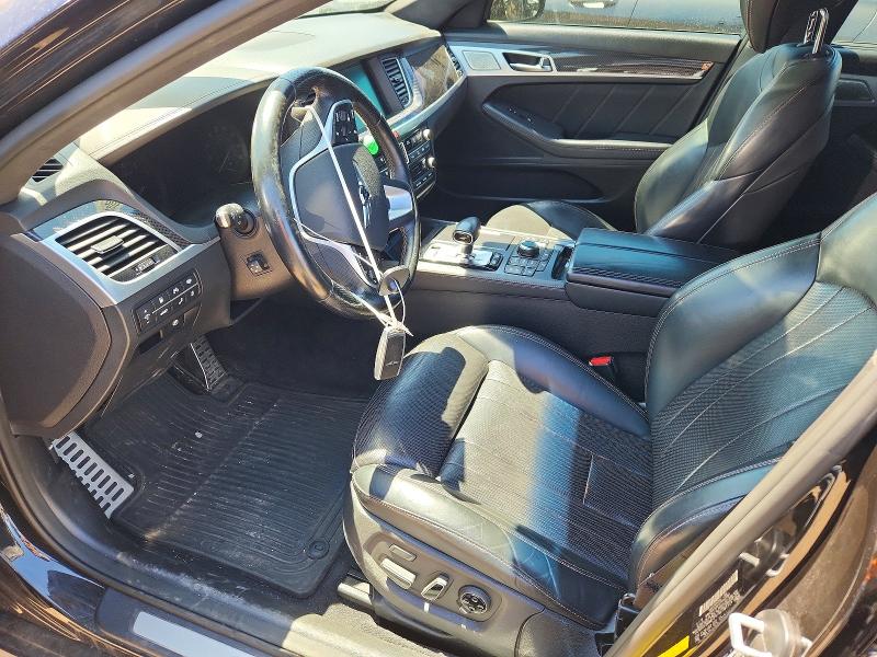 2018 Genesis G80 VIN KMHGN4JB4JU248295 COPART salvage auction — MINOR DENT/SCRATCHES, Il - Certificate Of Title (P), sold $7,700 on 2026-09-08 (photo 7)