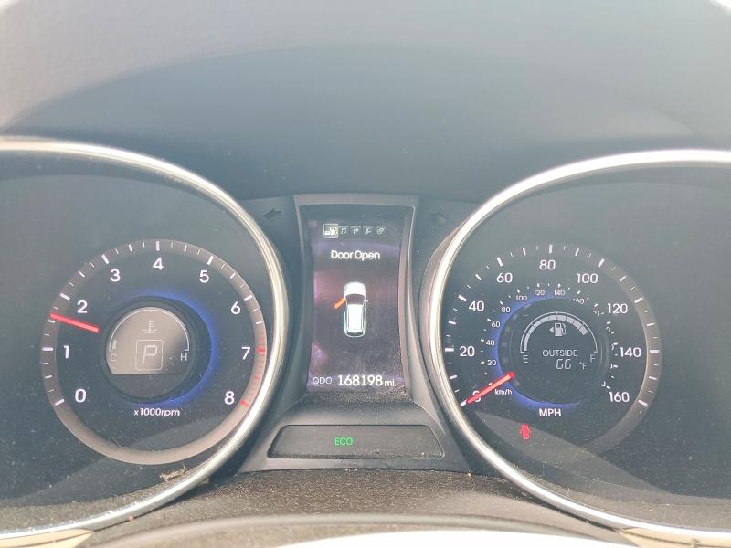 2014 Hyundai Santa fe VIN 5XYZUDLB7EG194477 COPART salvage auction — FRONT END, Mn - Cert Of Title-Salvage, sold $1,150 on 2026-07-23 (photo 9)