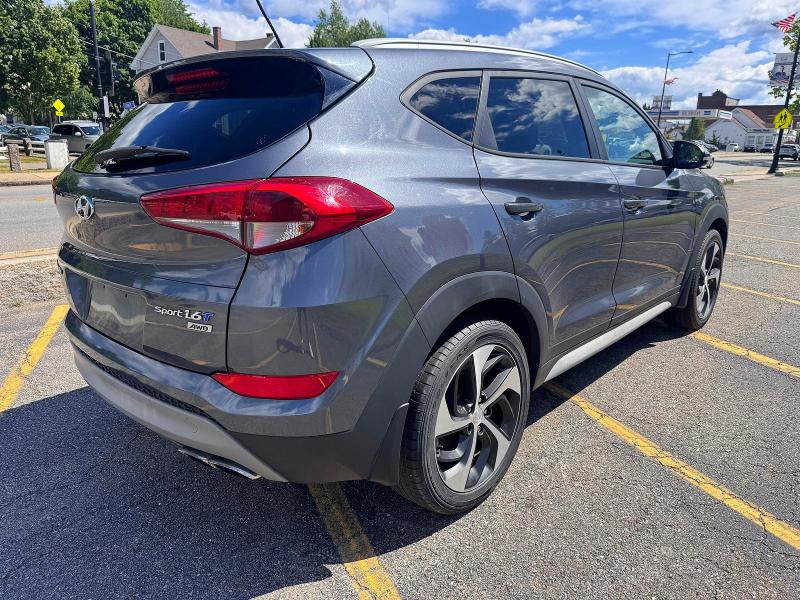 2017 Hyundai Tucson VIN KM8J3CA28HU393176 COPART salvage auction — NORMAL WEAR, Nh - Certificate Of Title (P), sold $3,100 on 2026-07-11 (photo 4)