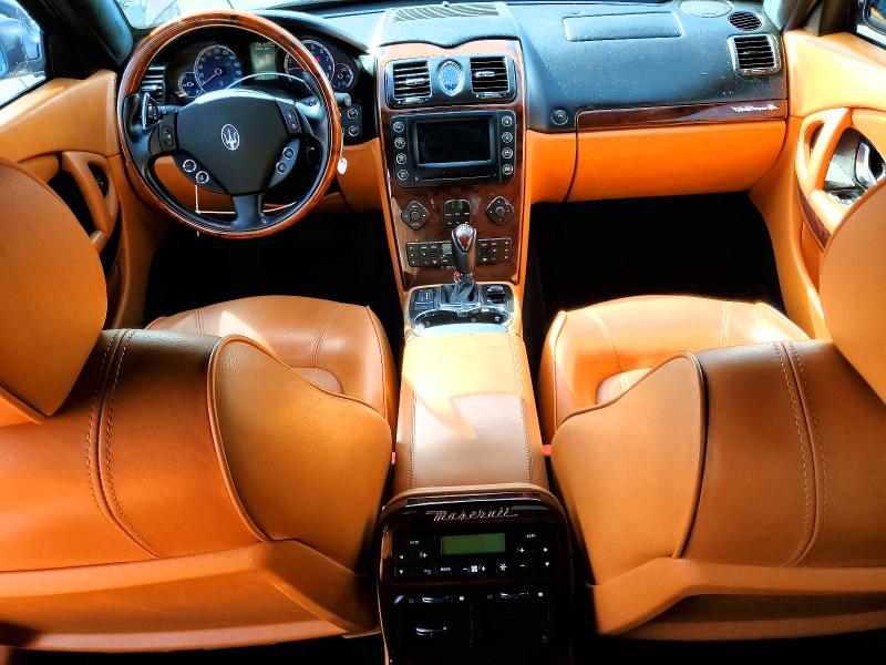 2007 Maserati Quattroporte VIN ZAMFE39A770032622 COPART salvage auction — FRONT END, Ca - Salvage Certificate, sold $4,550 on 2026-07-22 (photo 8)