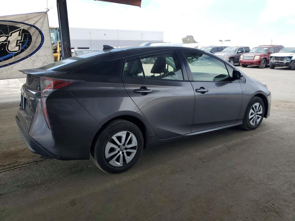2016 Toyota Prius VIN JTDKARFU1G3527283 COPART salvage auction — REAR END, CA - SALVAGE CERTIFICATE, sold $2,900 on 2026-07-16 (photo 3)
