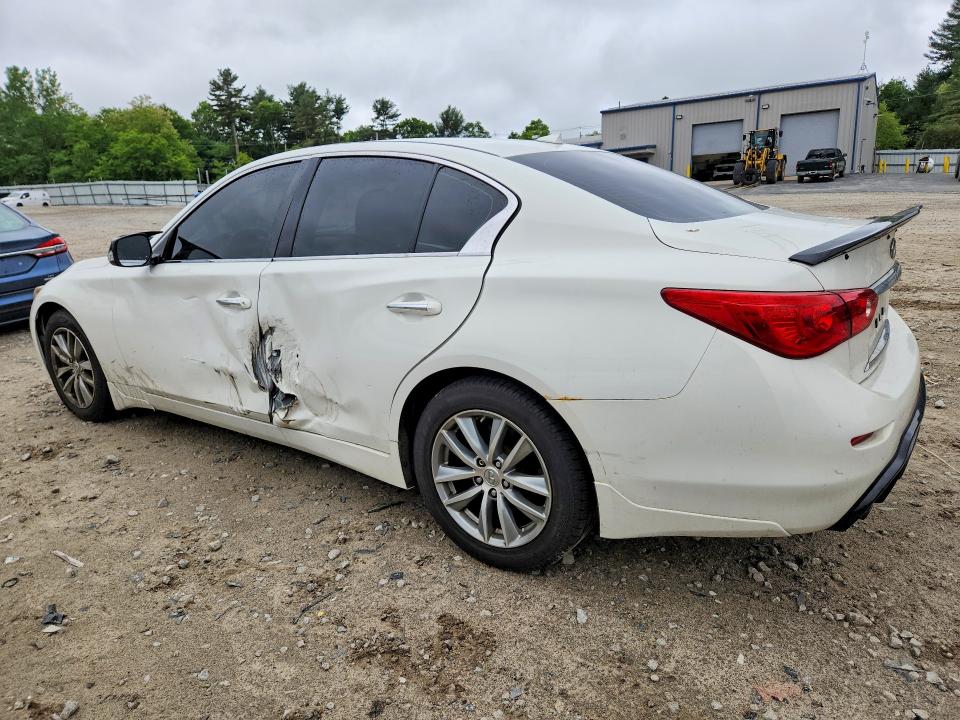 2015 Infiniti VIN JN1BV7AR5FM422009 COPART salvage auction — SIDE, Ma - Cert Of Title-Reconstrctd Coll, sold $3,100 on 2026-07-16 (photo 2)