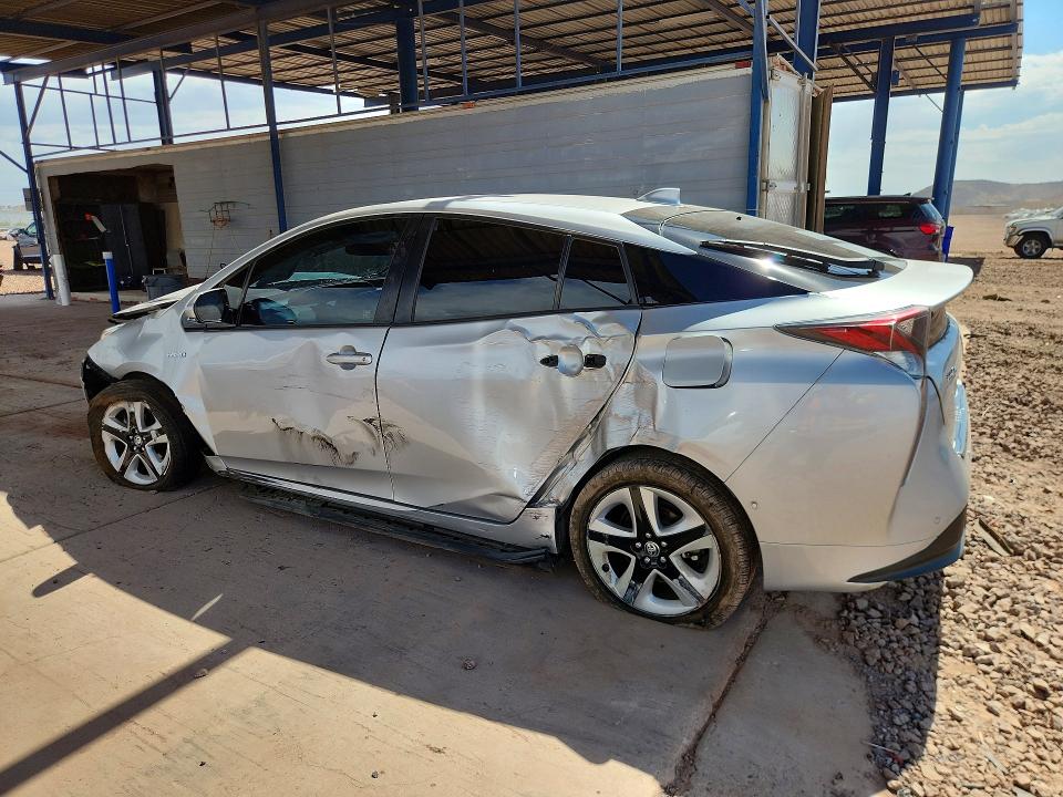 2018 Toyota Prius VIN JTDKARFU5J3551271 COPART salvage auction — FRONT END, Az - Cert Of Title - Salvage, sold $175 on 2026-07-28 (photo 2)