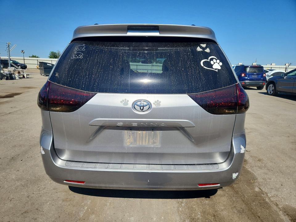 2011 Toyota Sienna VIN 5TDKK3DC6BS072863 COPART salvage auction — SIDE, Ca - Salvage Certificate, sold $1,850 on 2026-07-31 (photo 6)