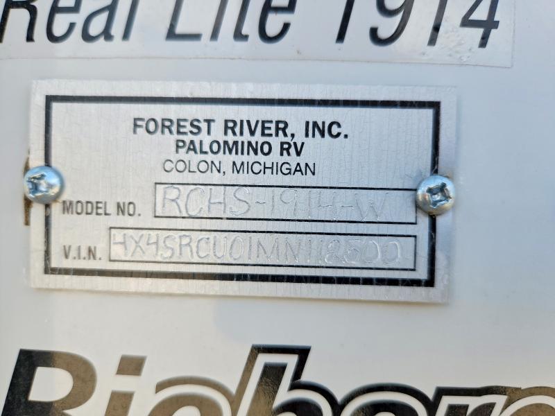 2021 Foresriver VIN 4X4SRCU01MN112500 COPART salvage auction — ROLLOVER, MN - BILL OF SALE, sold $4,000 on 2026-09-15 (photo 9)