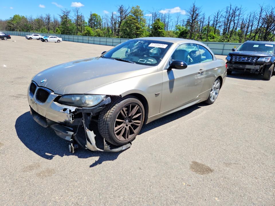 2007 BMW 3 series VIN WBAWR33587PX79557 COPART salvage auction — FRONT END, Ny - Mv-907A Salvage Certificate, sold $80 on 2026-07-22 (photo 1)