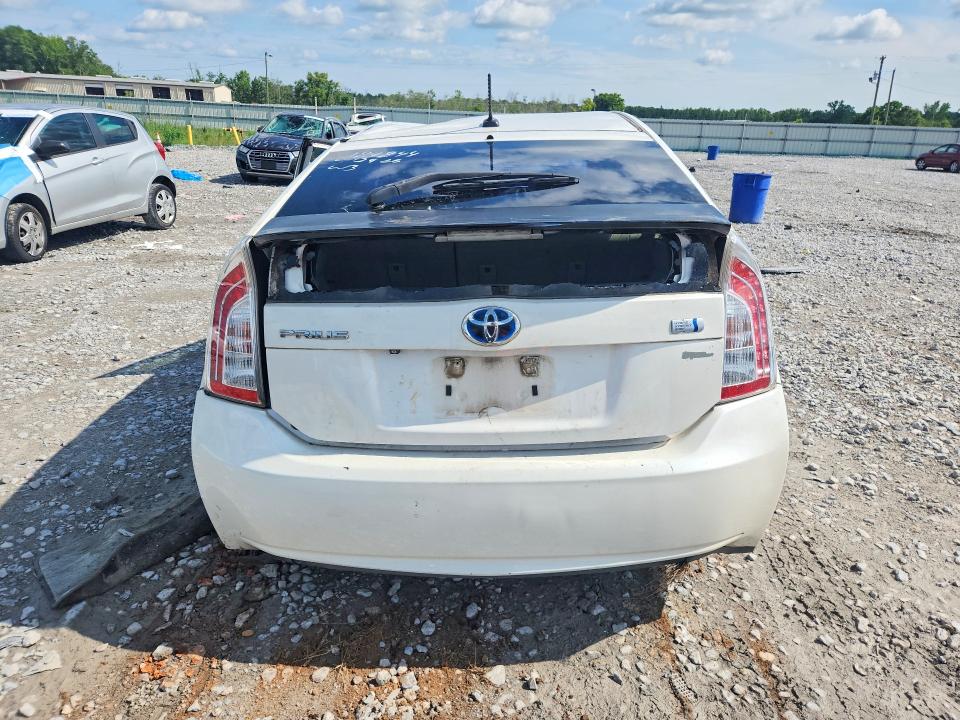 2012 Toyota VIN JTDKN3DU2C5500872 COPART salvage auction — FRONT END, Al - Cert Of Title-Salvage Title, sold $350 on 2026-07-09 (photo 6)