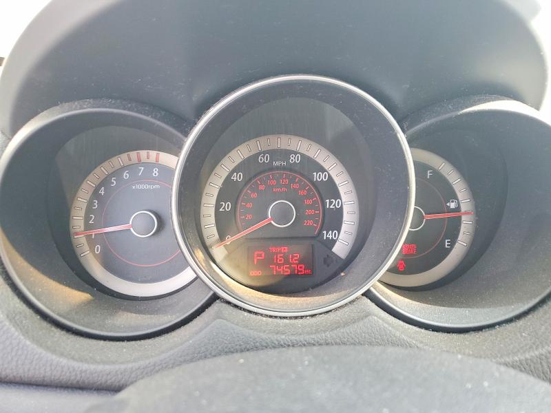 2010 Kia Forte VIN KNAFU4A20A5865476 COPART salvage auction — SIDE, Tx - Certificate Of Title, sold $975 on 2026-07-09 (photo 9)