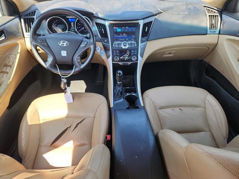 2013 Hyundai Sonata VIN KMHEC4A47DA067115 COPART salvage auction — FRONT END, Ca - Salvage Certificate, sold $675 on 2026-07-23 (photo 8)