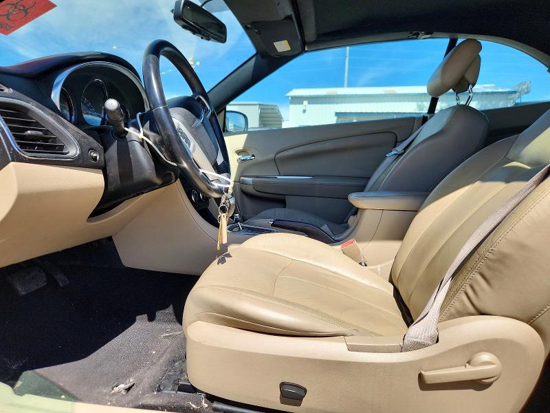 2012 Chrysler 200 VIN 1C3BCBFG4CN289086 COPART salvage auction — FRONT END, Nm - Cert Of Title-Salvage, sold $300 on 2026-08-24 (photo 7)