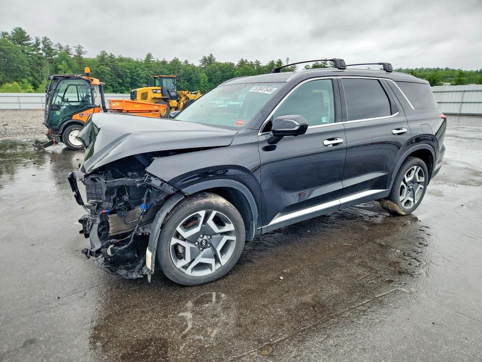 2025 Hyundai VIN KM8R4DGE3SU835134 COPART salvage auction — FRONT END, ME - CERT OF TITLE-SALVAGE COLLISIO (P), sold $8,400 on 2026-07-31 (photo 1)