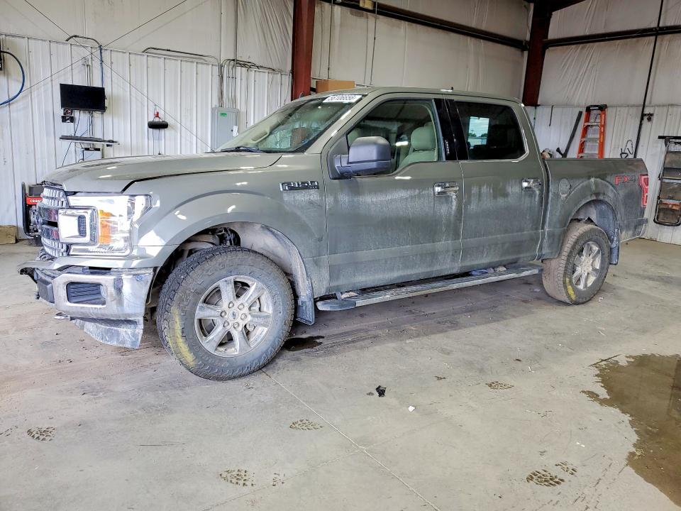 2020 Ford F-150 lightning VIN 1FTEW1EP9LKD11323 COPART salvage auction — FRONT END, MT - SALVAGE CERTIFICATE OF A VEHIC, sold $7,500 on 2026-08-03 (photo 1)
