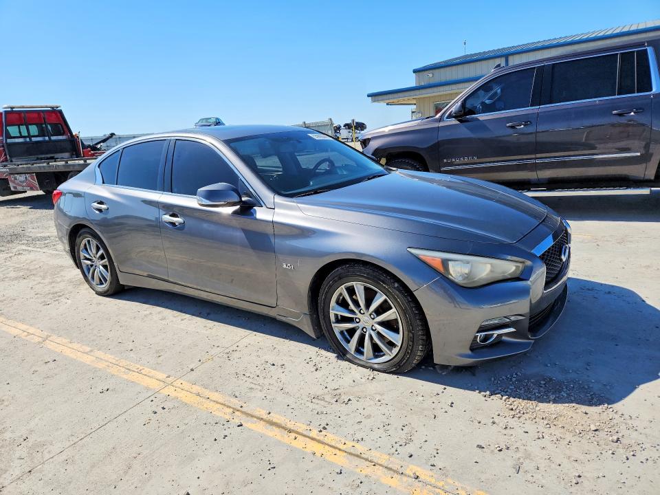 2017 Infiniti Q50 VIN JN1EV7AP8HM733920 COPART salvage auction — NORMAL WEAR, Tn - Certificate Of Title, sold $2,800 on 2026-07-09 (photo 4)