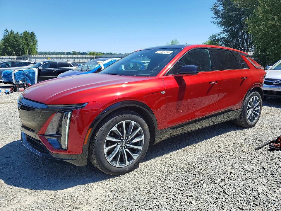 2024 Cadillac VIN 1GYKPVRLXRZ114511 COPART salvage auction — REAR END, Wa - Bill Of Sale, sold $20,200 on 2026-07-20 (photo 1)