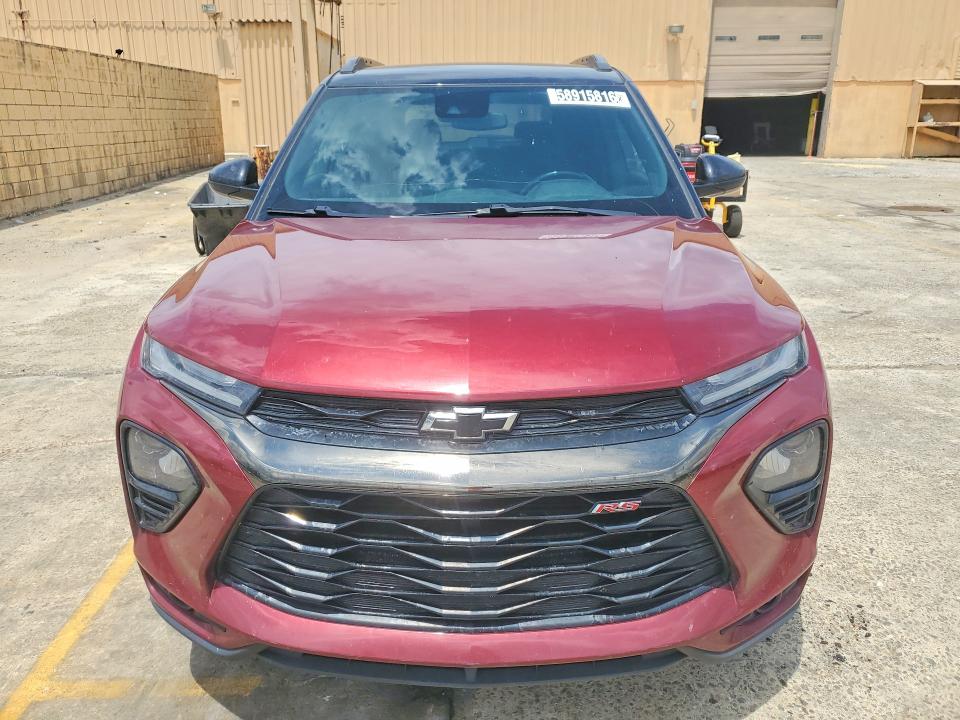 2023 Chevrolet Trailblazer VIN KL79MTSL4PB121033 COPART salvage auction — REAR END, Sc - Certificate Of Title, sold $5,300 on 2026-07-30 (photo 5)