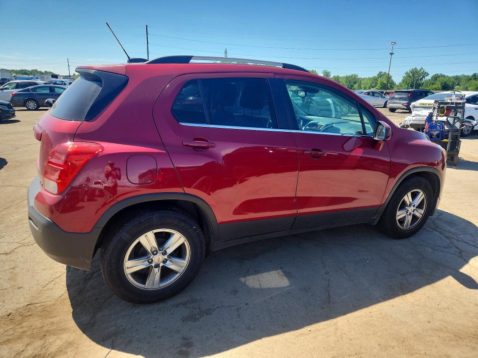 2015 Chevrolet Trax VIN KL7CJLSB5FB185814 COPART salvage auction — FRONT END, Oh - Cert Of Title-Salvage, sold $300 on 2026-07-14 (photo 3)