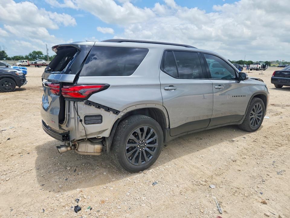 2023 Chevrolet Traverse VIN 1GNERJKW9PJ161669 COPART salvage auction — REAR END, Tx - Salvage Vehicle Title, sold $8,000 on 2026-07-09 (photo 3)