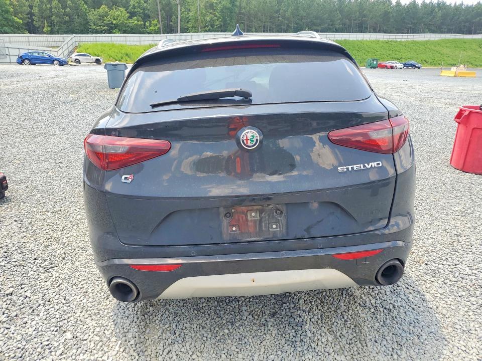 2021 Alfa romeo Stelvio VIN ZASPAKBNXM7D17448 COPART salvage auction — FRONT END, NC - SALVAGE CERTIFICATE OF TITLE, sold $300 on 2026-07-30 (photo 6)