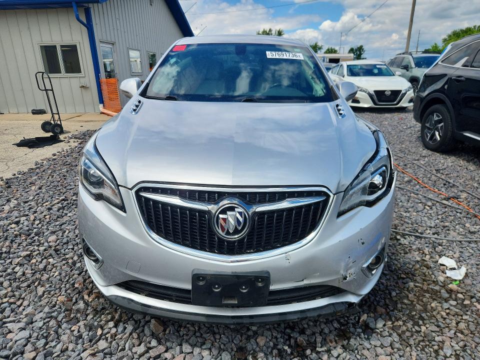 2019 Buick Envision VIN LRBFXBSA0KD026681 COPART salvage auction — FRONT END, Il - Salvage Certificate, sold $1,800 on 2026-08-03 (photo 5)