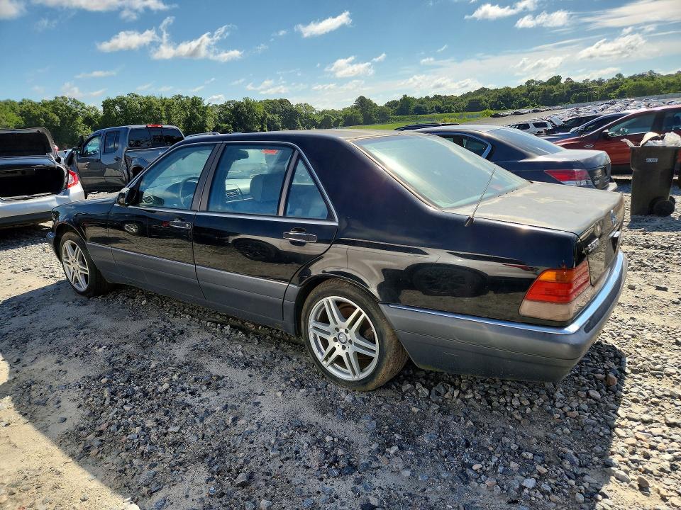 1996 Mercedes-benz S class VIN WDBGA51E6TA292978 COPART salvage auction — BIOHAZARD/CHEMICAL, Ga - Certificate Of Title, sold $875 on 2026-07-09 (photo 2)