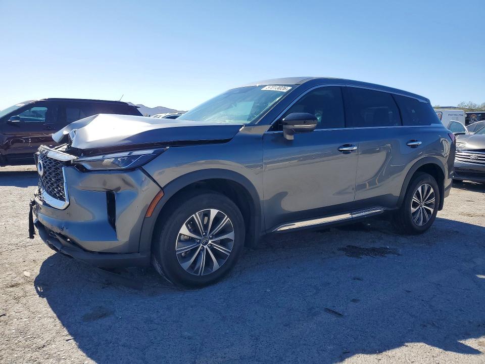 2024 Infiniti Qx60 VIN 5N1DL1ES8RC336334 COPART salvage auction — FRONT END, Nv - Salvage Title, sold $150 on 2026-07-02 (photo 1)