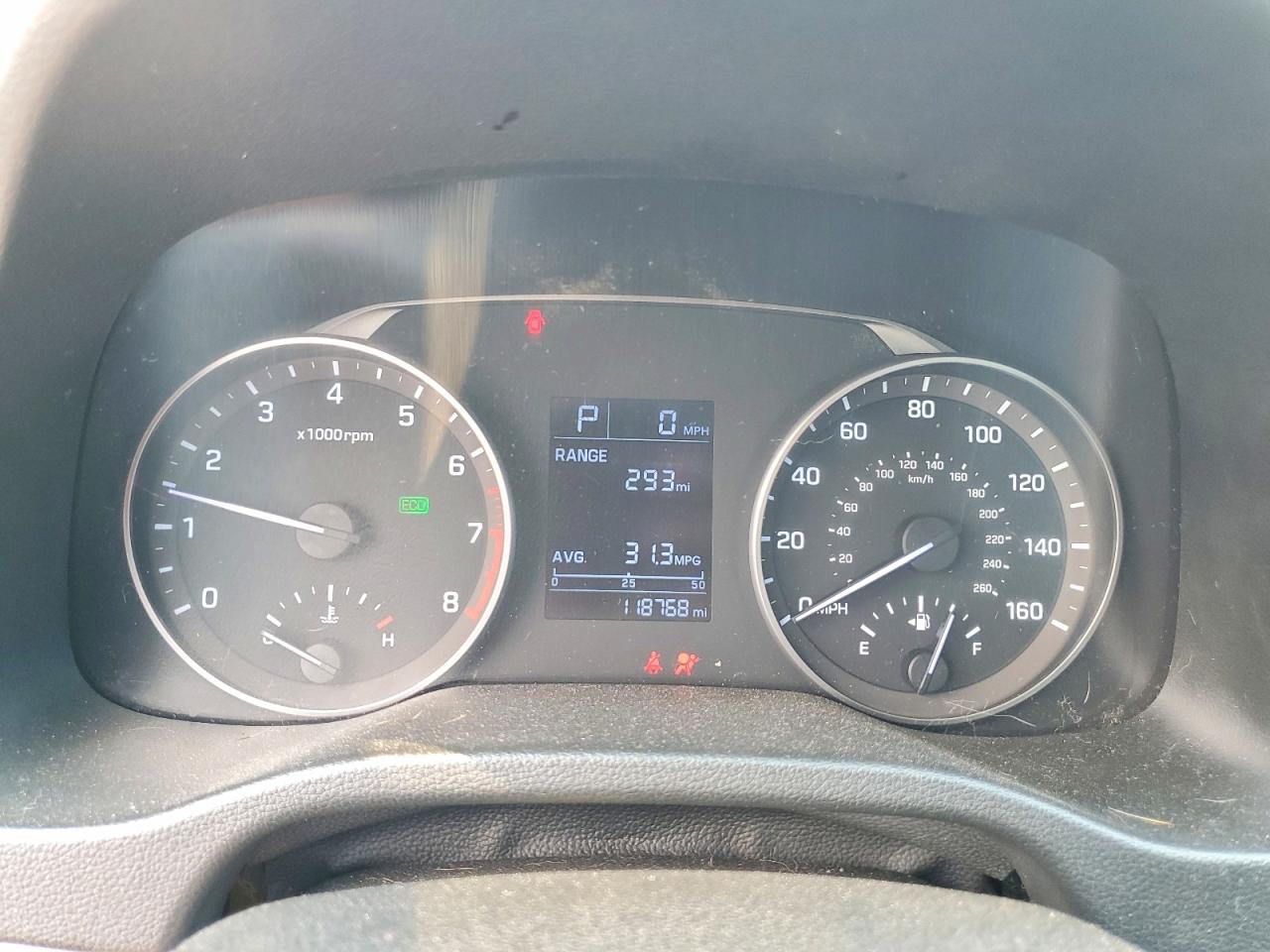 2018 Hyundai Elantra VIN KMHD74LF1JU665922 COPART salvage auction — Front End, OK - CERT OF TITLE-SALVAGE, sold $1,750 on 2026-07-09 (photo 9)