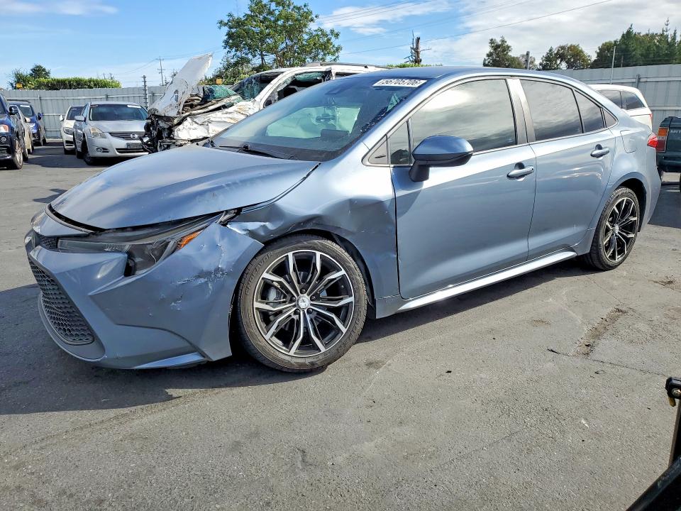 2020 Toyota Corolla VIN 5YFEPRAE0LP108323 COPART salvage auction — FRONT END, Ca - Salvage Certificate, sold $175 on 2026-07-30 (photo 1)