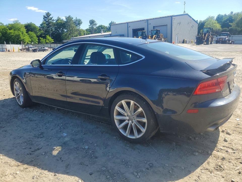 2012 Audi A7 VIN WAUYGAFC2CN037254 COPART salvage auction — FRONT END, Mt - Certificate Of Title, sold $1,600 on 2026-07-09 (photo 2)