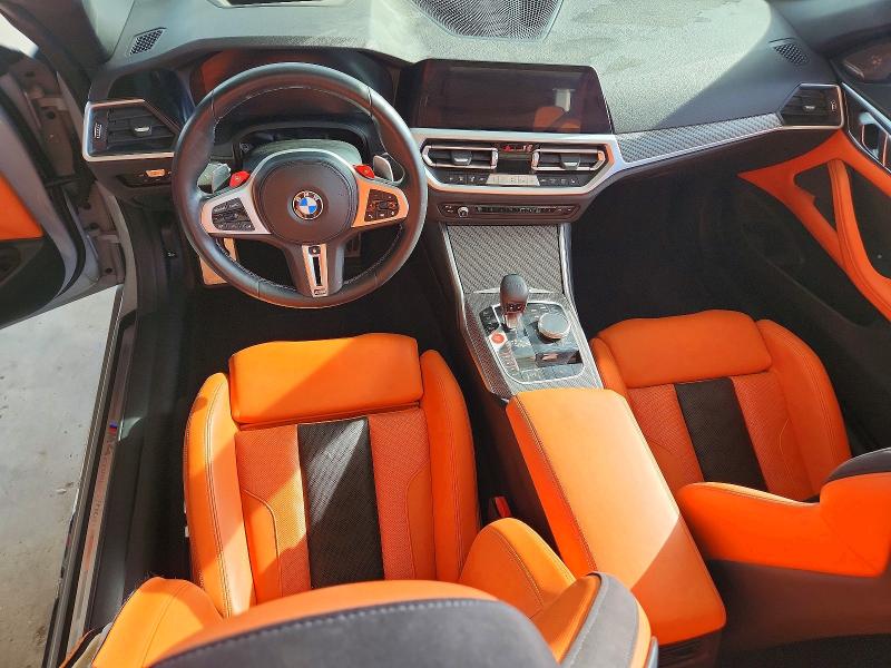 2022 BMW M4 VIN WBS33BA01NCJ47540 COPART salvage auction — SIDE, Fl - Cert Of Title Slvg Rebuildable, sold $17,300 on 2026-07-15 (photo 8)