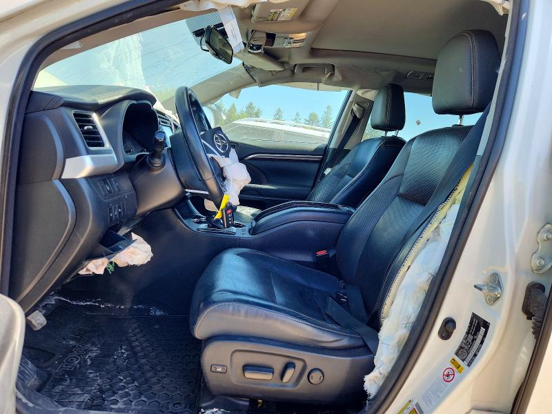 2015 Toyota Highlander VIN 5TDDKRFH5FS209480 COPART salvage auction — FRONT END, On - Permit Salvage, sold $7,800 on 2026-07-14 (photo 7)