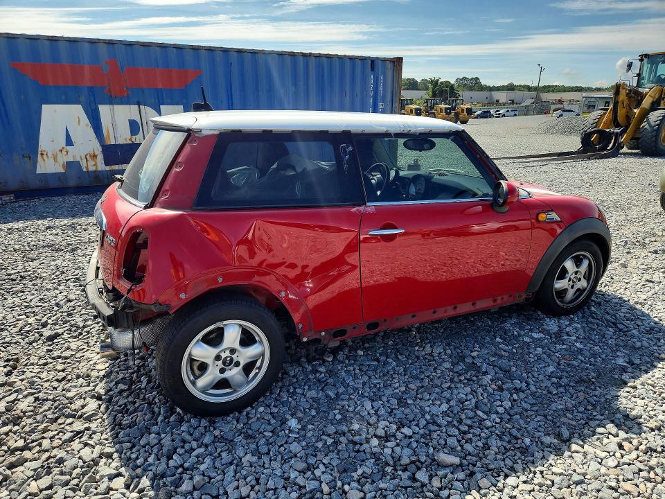 2011 Mini Cooper VIN WMWSU3C55BTX95602 COPART salvage auction — REAR END, Ga - Cert Of Title-Salvage, sold $350 on 2026-07-14 (photo 3)