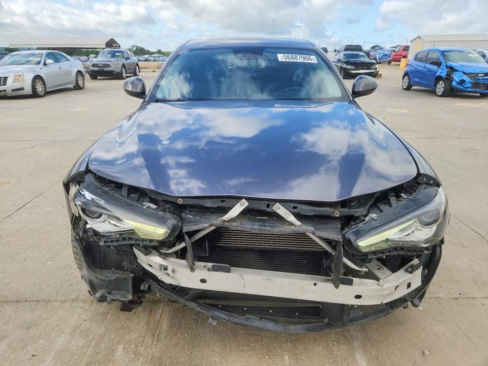 2017 Alfa romeo Giulia VIN ZARFAEBN5H7556407 COPART salvage auction — FRONT END, Tx - Salvage Vehicle Title, sold $175 on 2026-07-30 (photo 5)