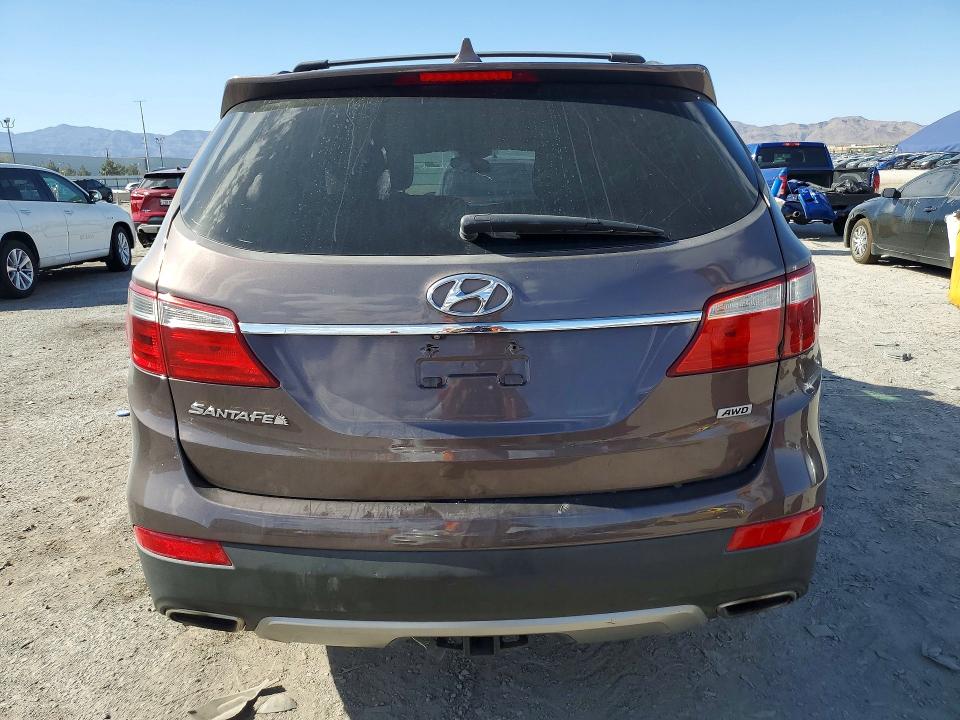 2015 Hyundai Santa fe VIN KM8SMDHF4FU098735 COPART salvage auction — FRONT END, Nv - Salvage Title, sold $1,500 on 2026-07-28 (photo 6)