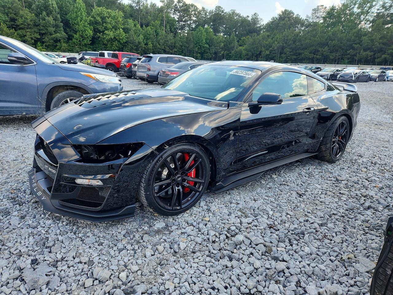 2020 Ford Mustang VIN 1FA6P8SJ5L5500548 COPART salvage auction — Front End, GA - CERT OF TITLE-SALVAGE, sold $44,000 on 2026-07-02 (photo 1)