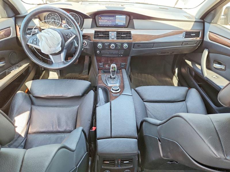 2008 BMW 5 series VIN WBANW53518CT51788 COPART salvage auction — FRONT END, IL - SALVAGE CERTIFICATE, sold $250 on 2026-07-21 (photo 8)
