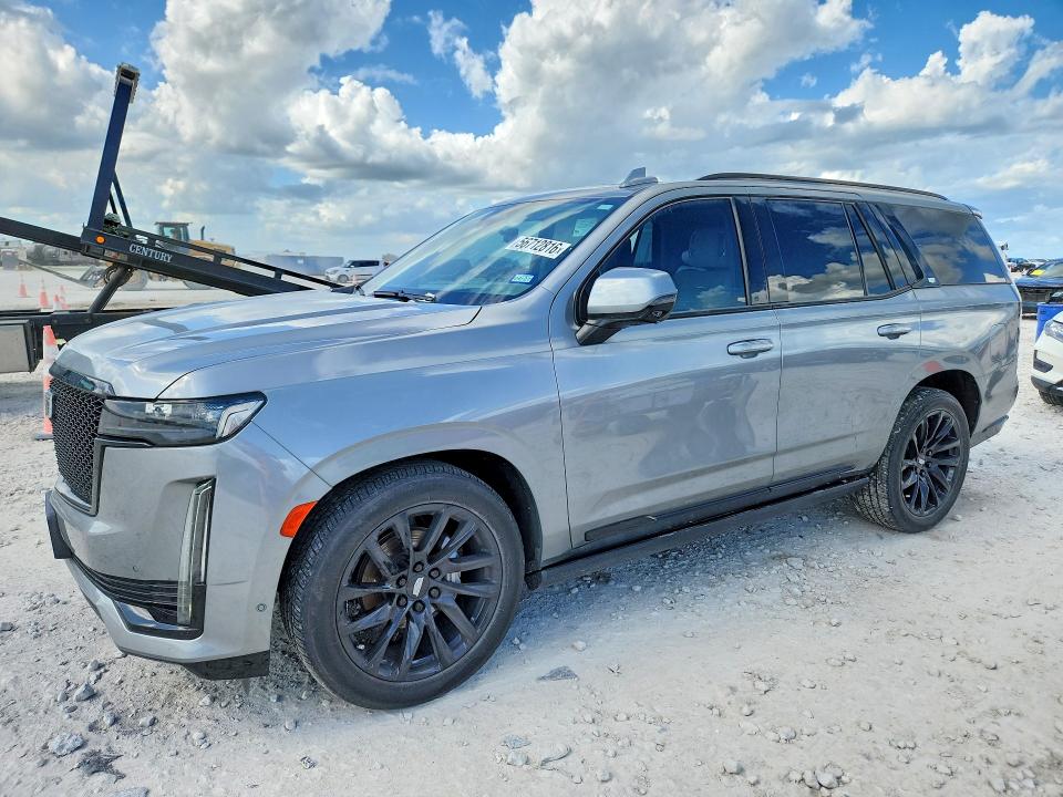 2023 Cadillac VIN 1GYS3GKL7PR343551 COPART salvage auction — SIDE, Tx - Salvage Vehicle Title, sold $31,500 on 2026-07-23 (photo 1)