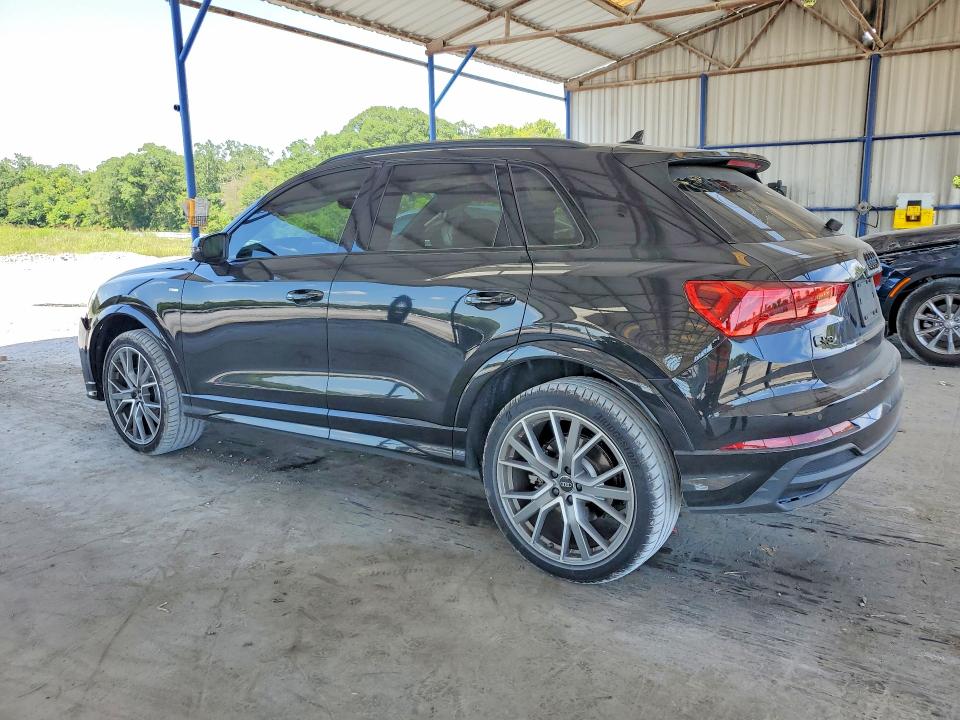 2025 Audi Q3 VIN WA1EECF31S1086596 COPART salvage auction — FRONT END, GA - CERT OF TITLE-SALVAGE (P), sold $16,400 on 2026-08-20 (photo 2)