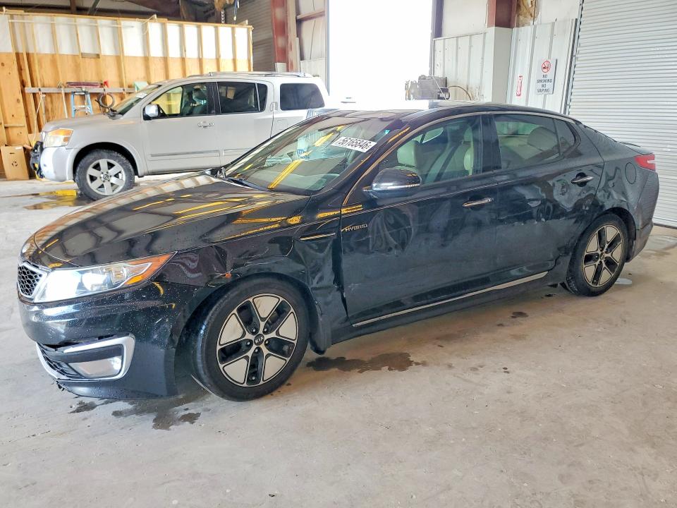2013 Kia Optima hybrid VIN KNAGM4AD9D5054284 COPART salvage auction — SIDE, TX - CERTIFICATE OF TITLE, sold $150 on 2026-07-24 (photo 1)