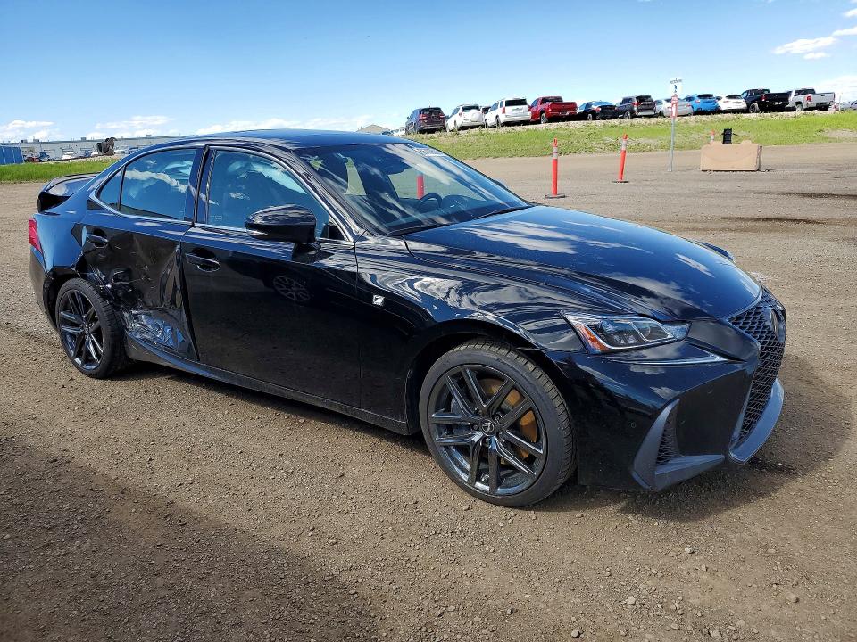 2020 Lexus Is VIN JTHGZ1E29L5017695 COPART salvage auction — REAR END, Ab - Bos - Salvage, sold $10,300 on 2026-07-21 (photo 4)