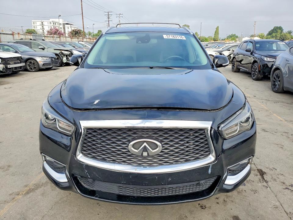 2020 Infiniti Qx60 VIN 5N1DL0MN3LC547471 COPART salvage auction — FRONT END, Ca - Salvage Certificate (P), sold $4,950 on 2026-07-27 (photo 5)