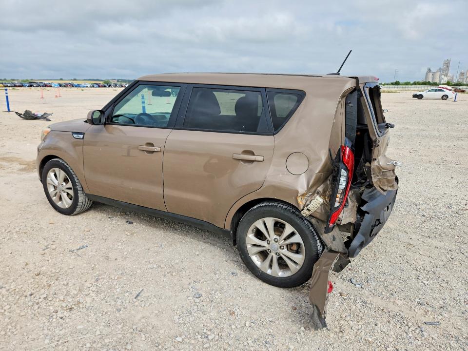 2015 Kia Soul VIN KNDJP3A54F7113185 COPART salvage auction — REAR END, Az - Cert Of Title - Salvage, sold $1,300 on 2026-07-16 (photo 2)