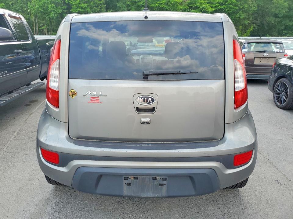 2012 Kia Soul VIN KNDJT2A60C7419911 COPART salvage auction — FRONT END, Pa - Certificate Of Salvage, sold $125 on 2026-07-28 (photo 6)